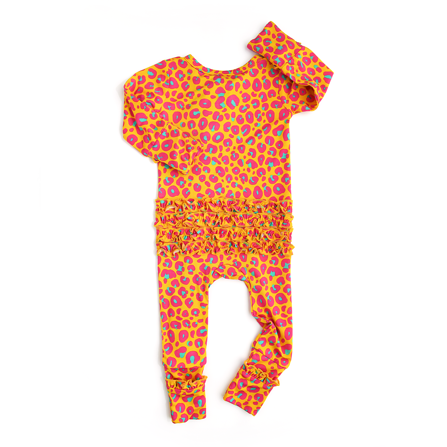 Neon Vibes Bamboo Footies