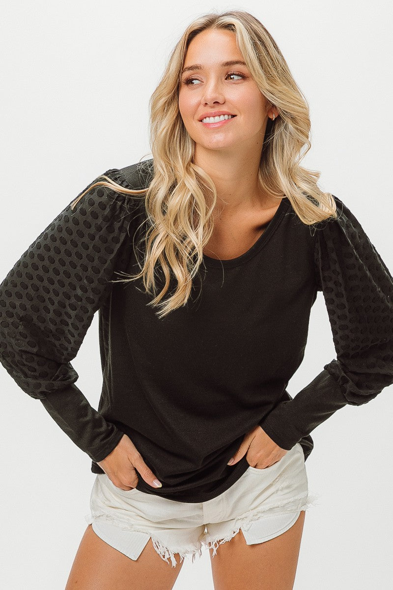 The Darling Dot Long Sleeve Top