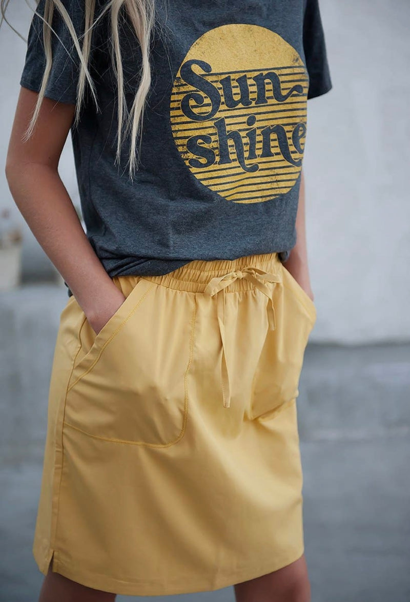 Breezy Sport Skirt in Yellow