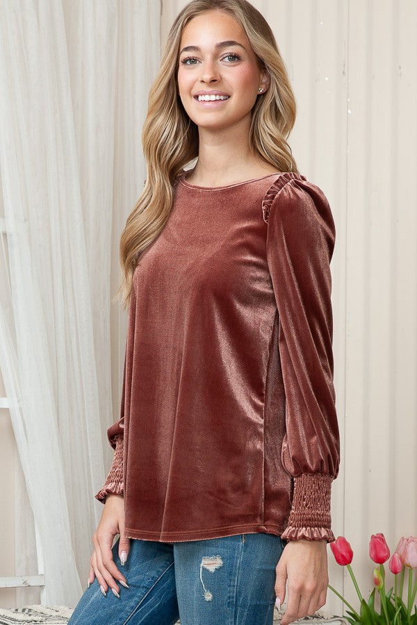 The Very Velvet Top