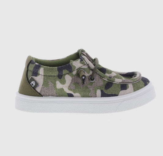 Kids Camo Slip-On Shoes