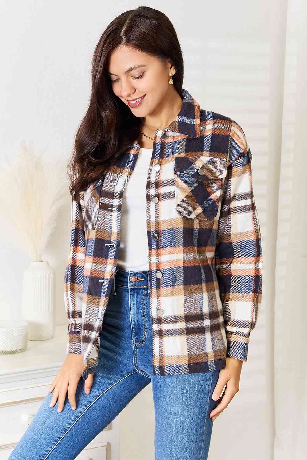 The Downtown Girl Flannel