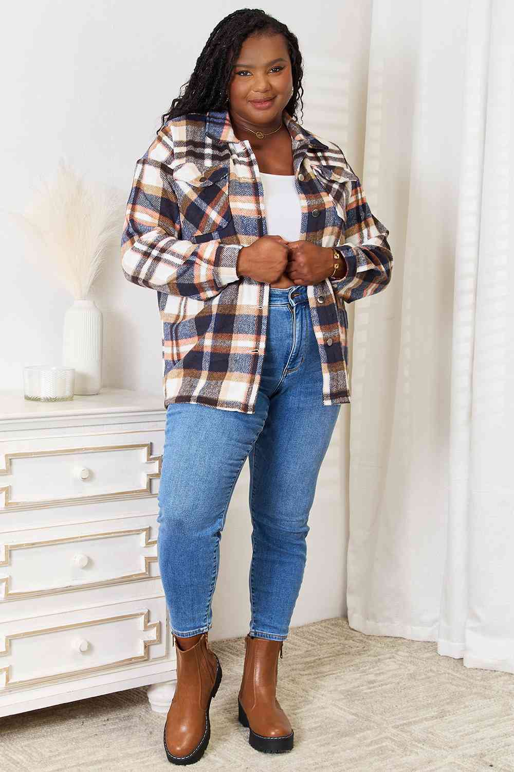 The Downtown Girl Flannel