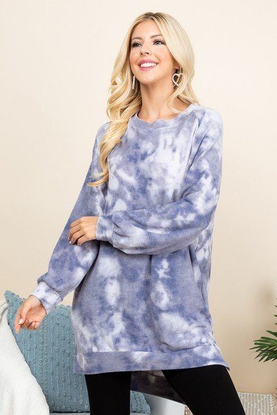 Ultra Cozy Tie Dye Oversized Pullover