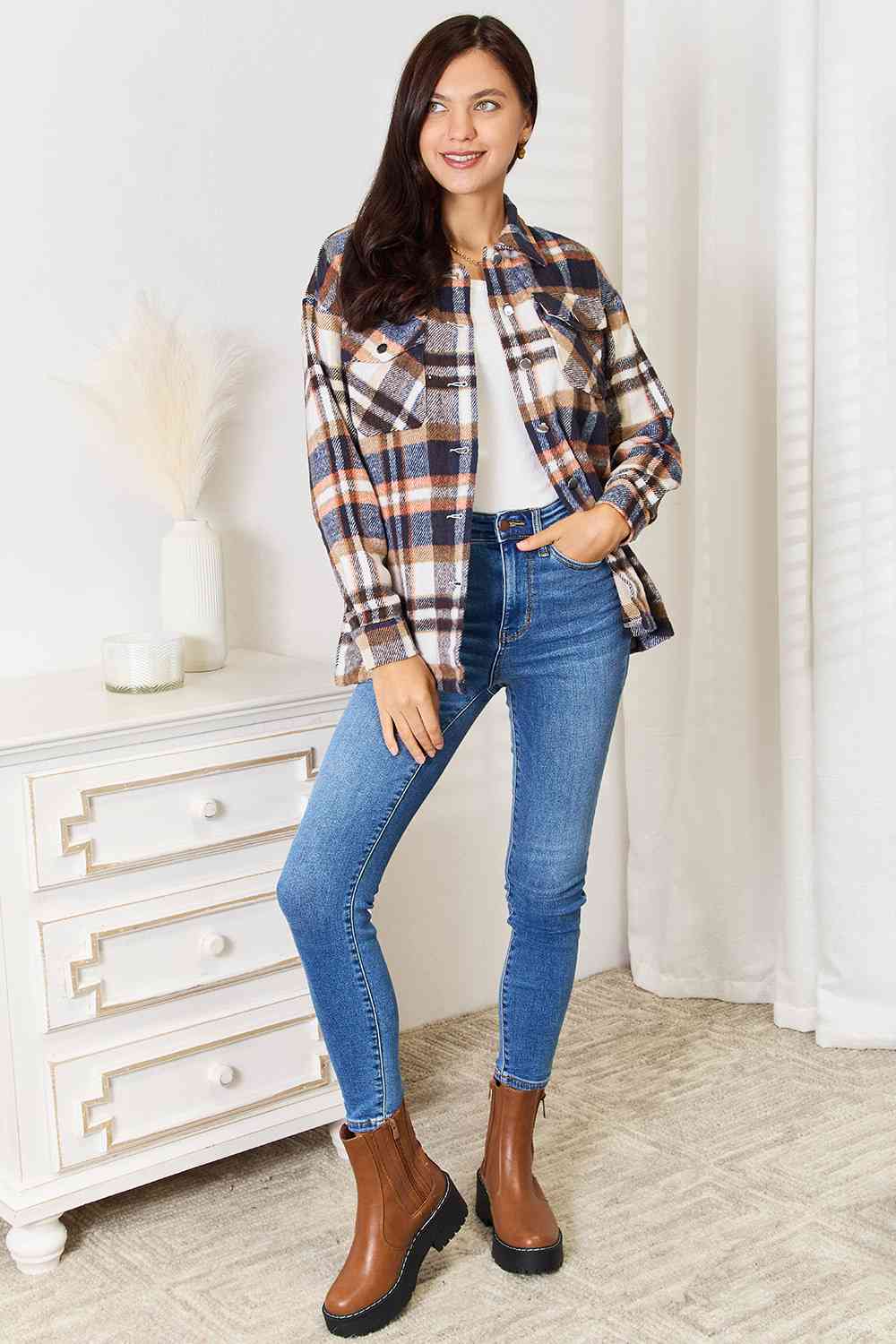 The Downtown Girl Flannel