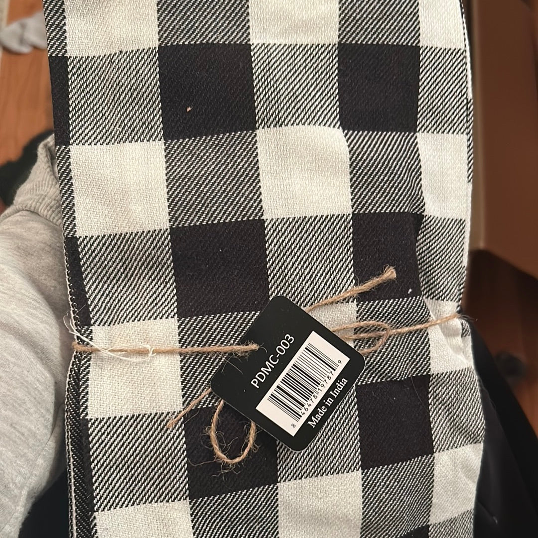 Plaid Dish Towel Set