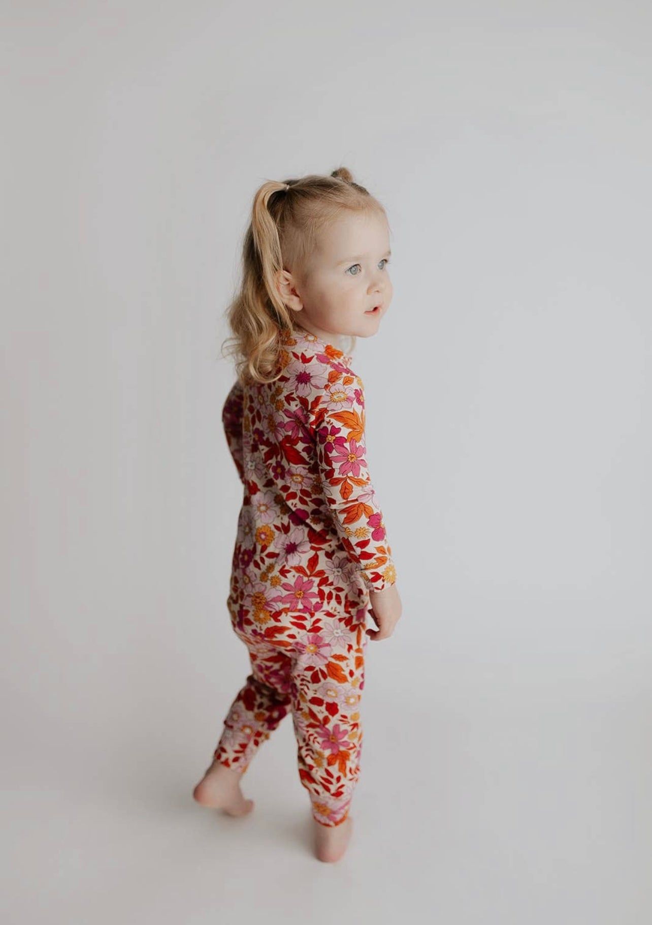 Wild Child Floral Kids Loungewear