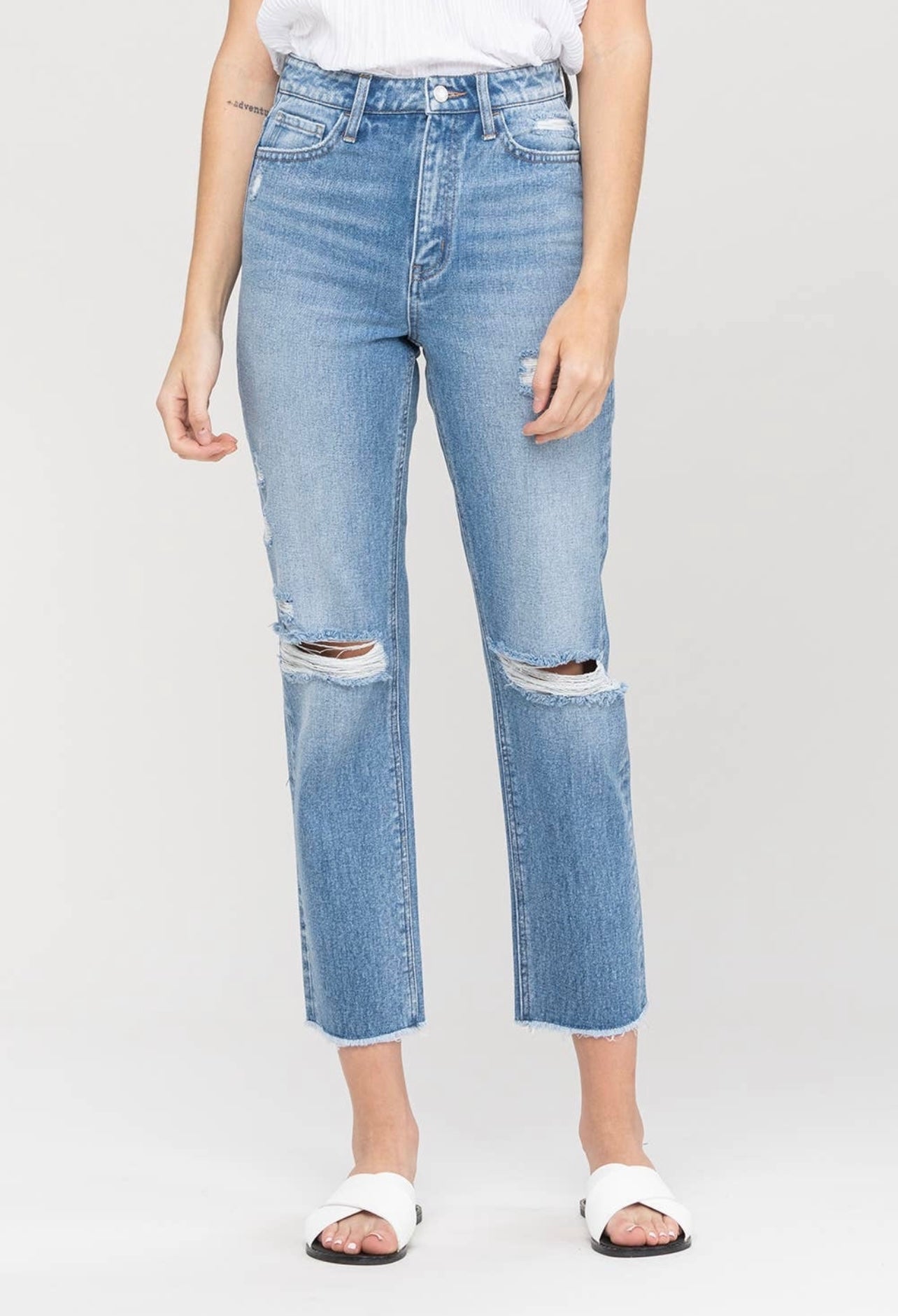 The Alora Slim Straight Jean