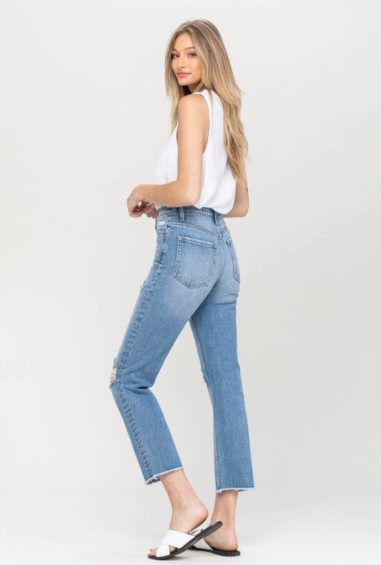 The Alora Slim Straight Jean