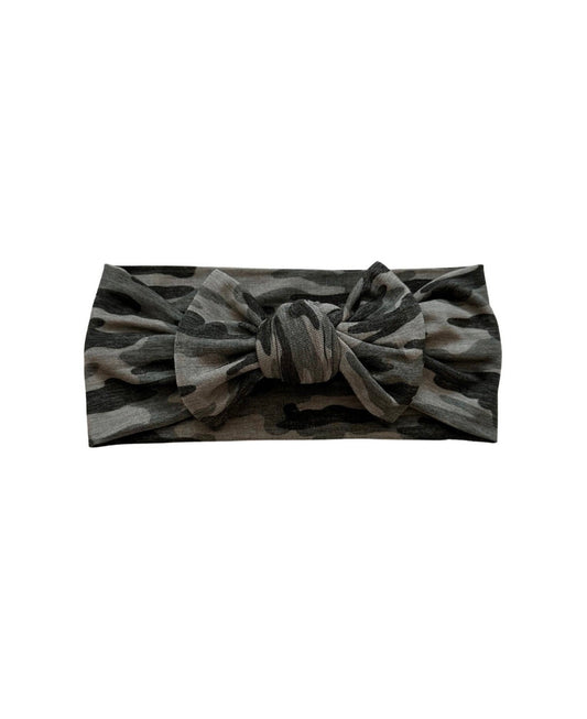 Camo Bow Headband