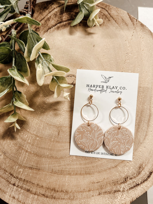 The Lily Clay Earrings