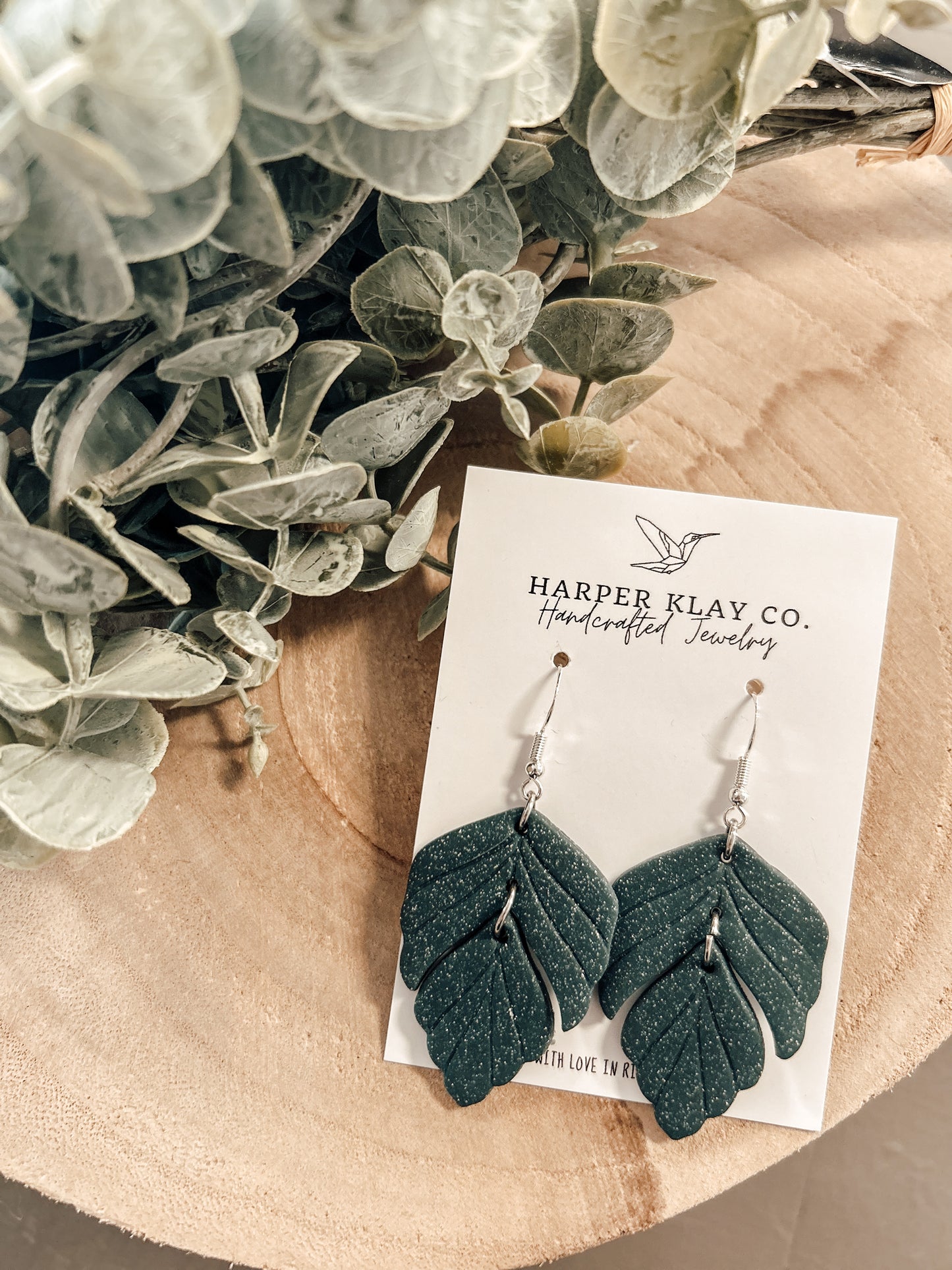 The Glam Clay Earrings