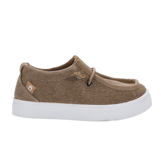 Kids Khaki Slip-On Shoes